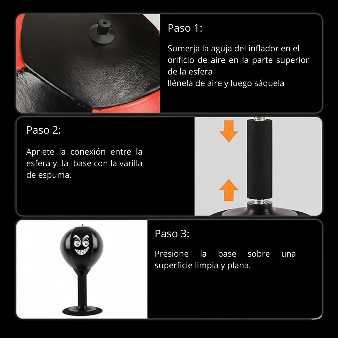 saco de box antiestrés